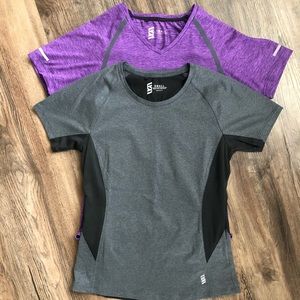 Second Skin Short Sleeve Fitted Shirt | Dark Gray